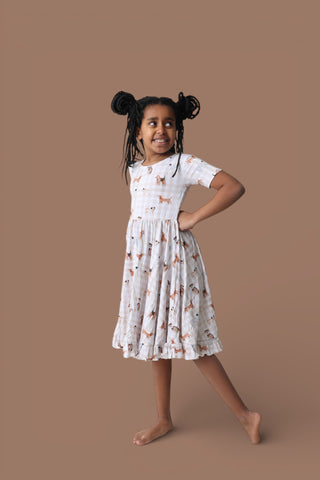 PAWFECT PALS DREAM RUFFLE DRESS