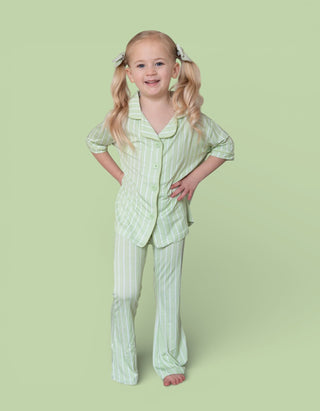 SPRINGTIME STRIPE DREAM GIRL'S FLARE SET