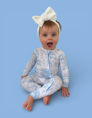 BLUEBELL EASTER TOILE DREAM ROMPER