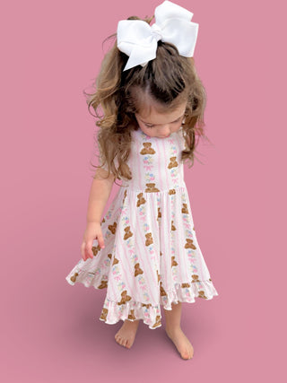 BEAR-Y BLOSSOMS DREAM RUFFLE DRESS