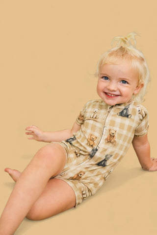 TEDDY CHECK DREAM SHORTIE