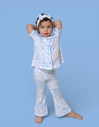 BLUEBELL EASTER TOILE DREAM BOW