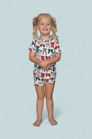 BE MERRY BOWS DREAM SHORT SET