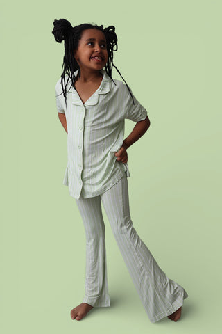 SPRINGTIME STRIPE DREAM GIRL'S FLARE SET