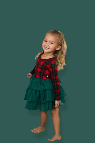 TARTAN CHEER DREAM TUTU DRESS