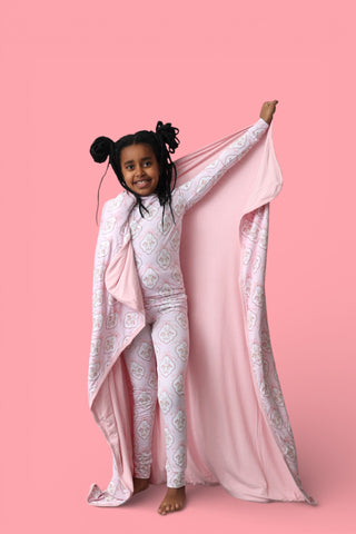 BUNNY BOW BLOSSOMS DREAM BLANKET