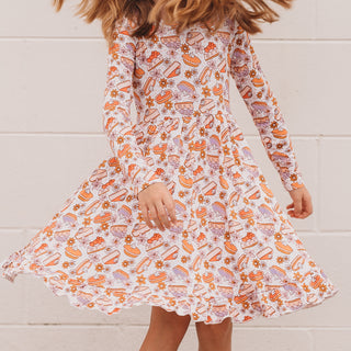 CUTE AS PIE DREAM RUFFLE DRESS