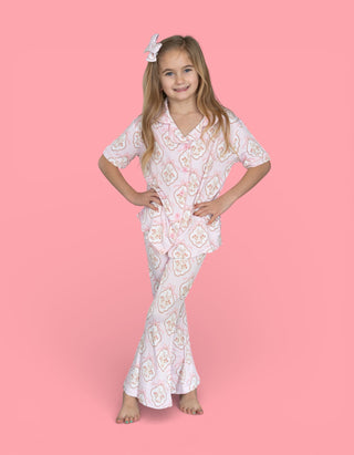 BUNNY BOW BLOSSOMS DREAM GIRL'S FLARE SET