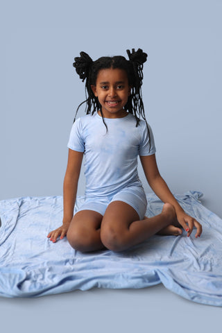 BLUE HAZE DREAM SHORT SET