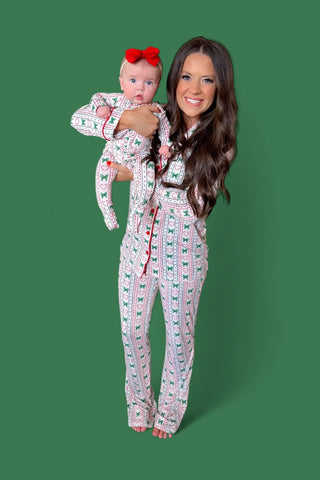 WRAPPED IN JOY DREAM RUFFLE ROMPER