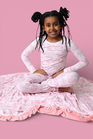 BLUSH BUNNY TOILE DREAM SET