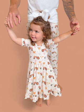 FARMYARD FRIENDS DREAM RUFFLE DRESS