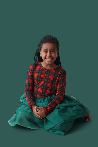 TARTAN CHEER DREAM TUTU DRESS