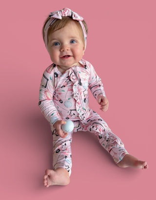 PRETTY AND PAR DREAM RUFFLE ROMPER