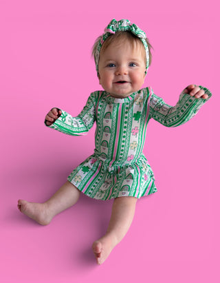 LUCKY RAINBOW RIBBONS DREAM BODYSUIT DRESS