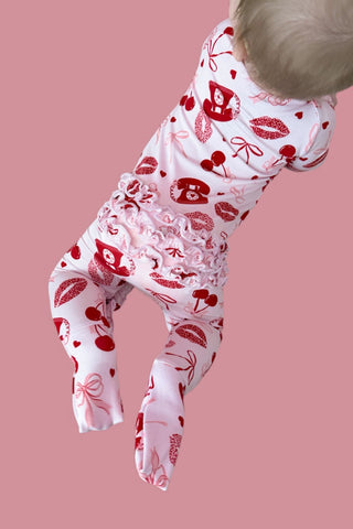SEALED WITH LOVE DREAM RUFFLE ROMPER
