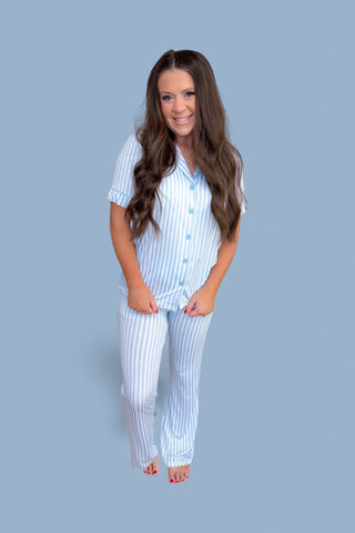 SEASIDE STRIPE WOMEN'S DREAM FLARE SET