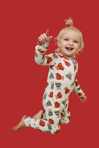 BEAR-Y COZY CHRISTMAS DREAM ROMPER