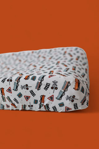 EXCLUSIVE ALL ABOARD DREAM CHANGING PAD COVER