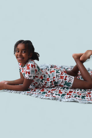 BE MERRY BOWS DREAM SHORT SET