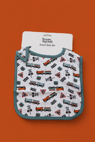 EXCLUSIVE ALL ABOARD DREAM BABY BIB