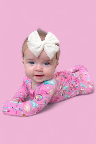 GLAMOUR MAGIC DREAM RUFFLE ROMPER