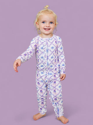 ICY WONDERLAND DREAM RUFFLE ROMPER