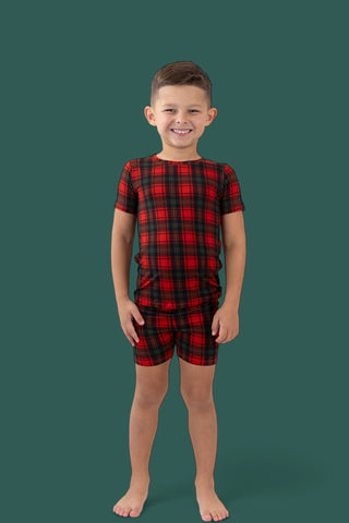 TARTAN CHEER DREAM SHORT SET