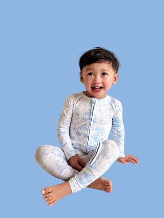 BLUEBELL EASTER TOILE DREAM ROMPER