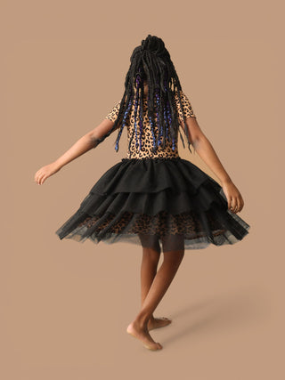 LEOPARD DREAM TUTU DRESS