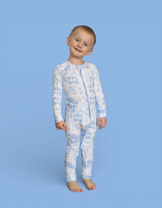 BLUEBELL EASTER TOILE DREAM ROMPER