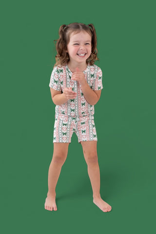 WRAPPED IN JOY DREAM SHORT SET