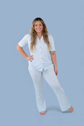 SEASIDE STRIPE WOMEN'S DREAM FLARE SET