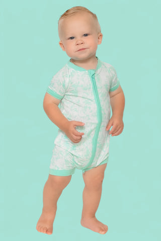 SEAFOAM TIE DYE DREAM SHORTIE