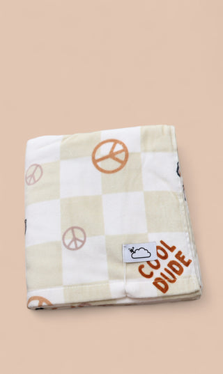 COOL DUDE CHECKERS DREAM TOWEL
