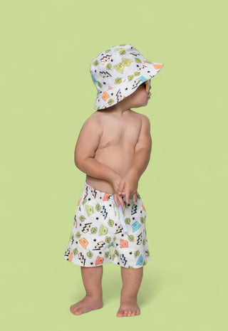 BOLTING TO THE BEACH BOY'S DREAM SWIM TRUNKS