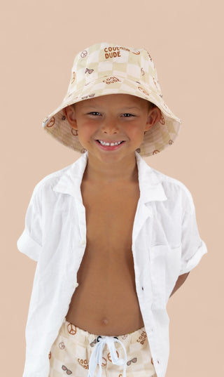 COOL DUDE CHECKERS BOY'S DREAM SWIM TRUNKS