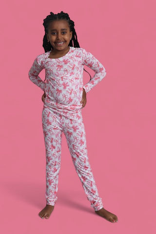 BOW CHECKERED CHARM DREAM SET