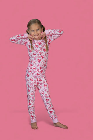 BOW CHECKERED CHARM DREAM SET