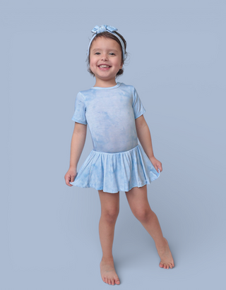BLUE HAZE DREAM BODYSUIT DRESS