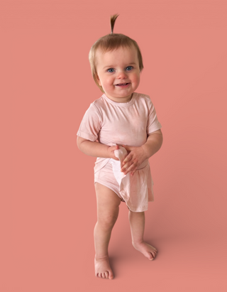 ORANGE CREAMSICLE DREAM BODYSUIT DRESS