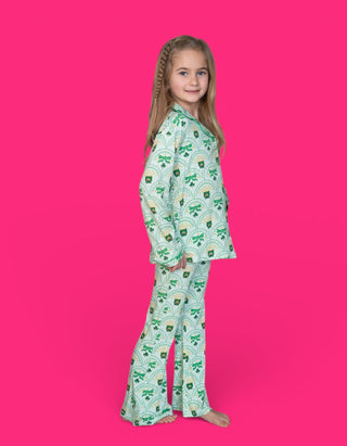 CLOVER & COINS DREAM GIRL'S FLARE SET