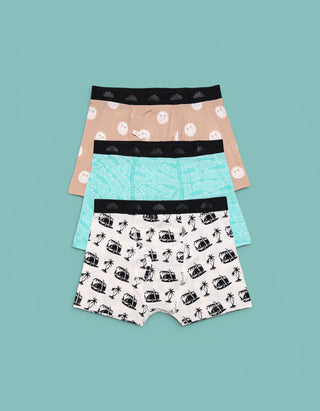 COASTAL CRUISER DREAM BOY'S BOXER BRIEF SET