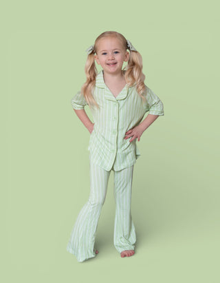 SPRINGTIME STRIPE DREAM GIRL'S FLARE SET