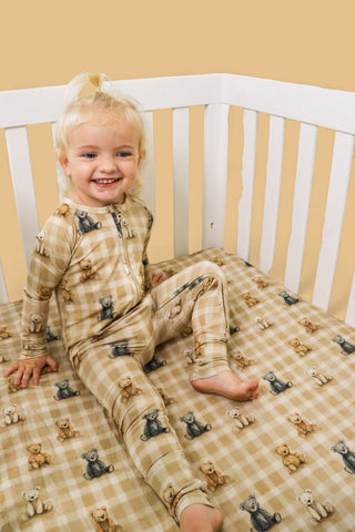 TEDDY CHECK DREAM ROMPER