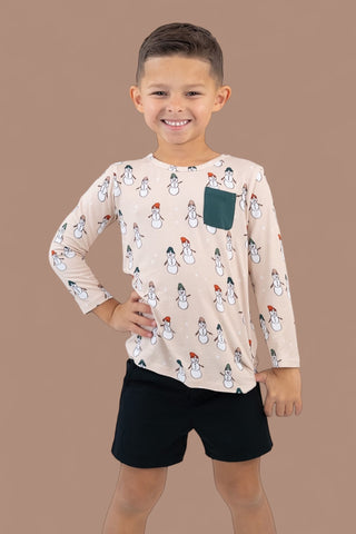 FROSTED FRIENDS DREAM POCKET TEE