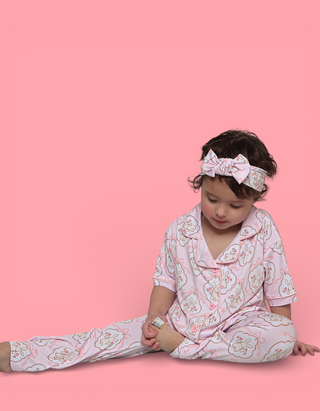 BUNNY BOW BLOSSOMS DREAM GIRL'S FLARE SET