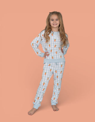 SPRING HARVEST CHECK DREAM PULLOVER