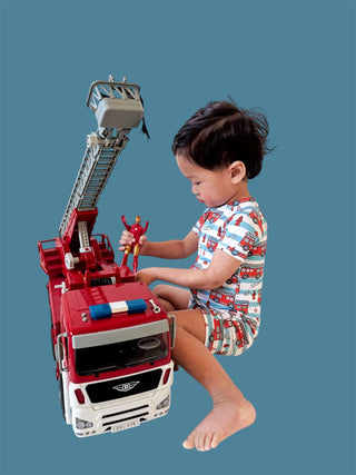 FIRETRUCK FRENZY DREAM SHORTIE