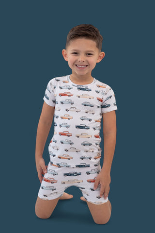 RETRO RIDES DREAM SHORT SET